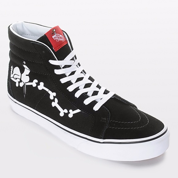 vans sk8 hi x peanuts